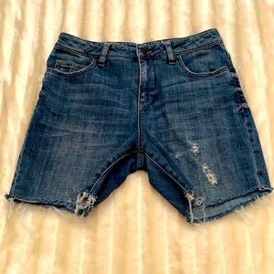 PILCRO AND THE LETTER PRESS CUT-OFF SHORTS SIZE 27